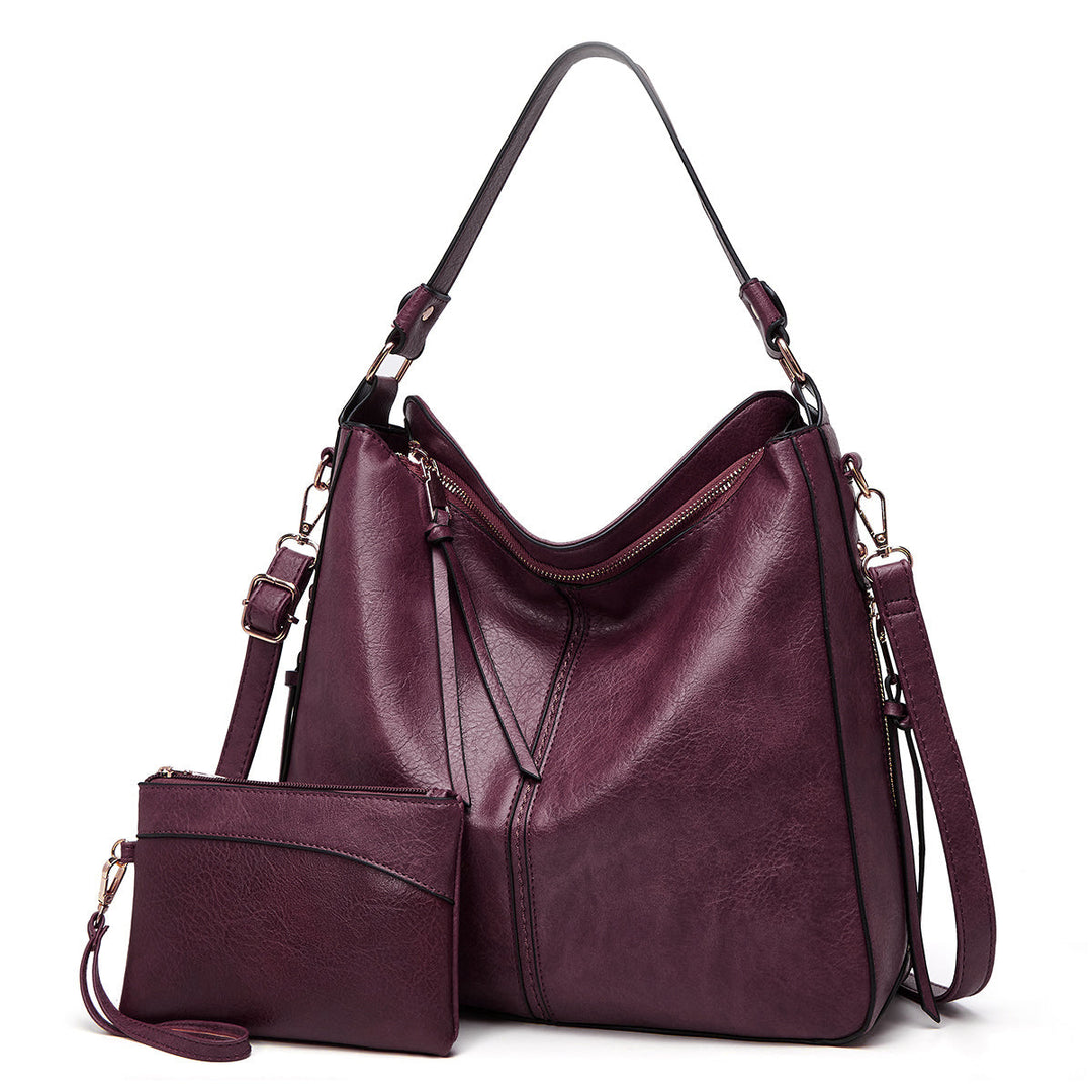 Sac Hobo de Luxe Anti-Vol™ + Portefeuille Pochette OFFERTE