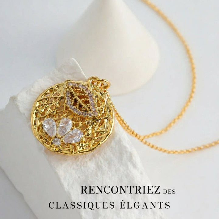 Éclat Rétro™ – Collier de Luxe pour Femme