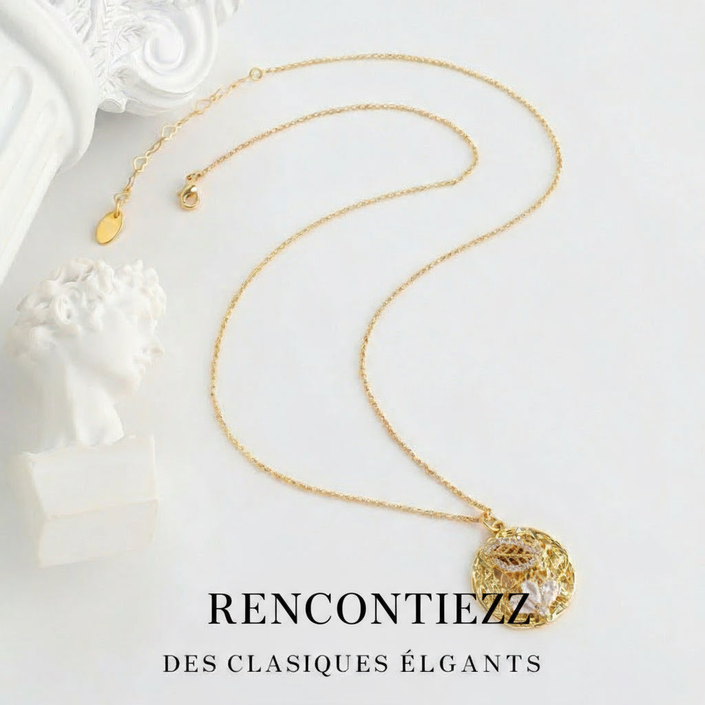 Éclat Rétro™ – Collier de Luxe pour Femme