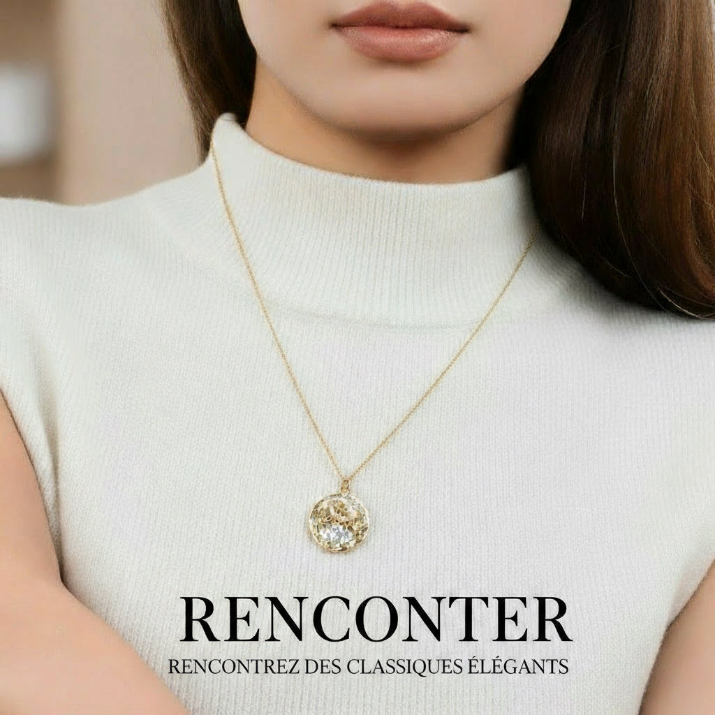 Éclat Rétro™ – Collier de Luxe pour Femme
