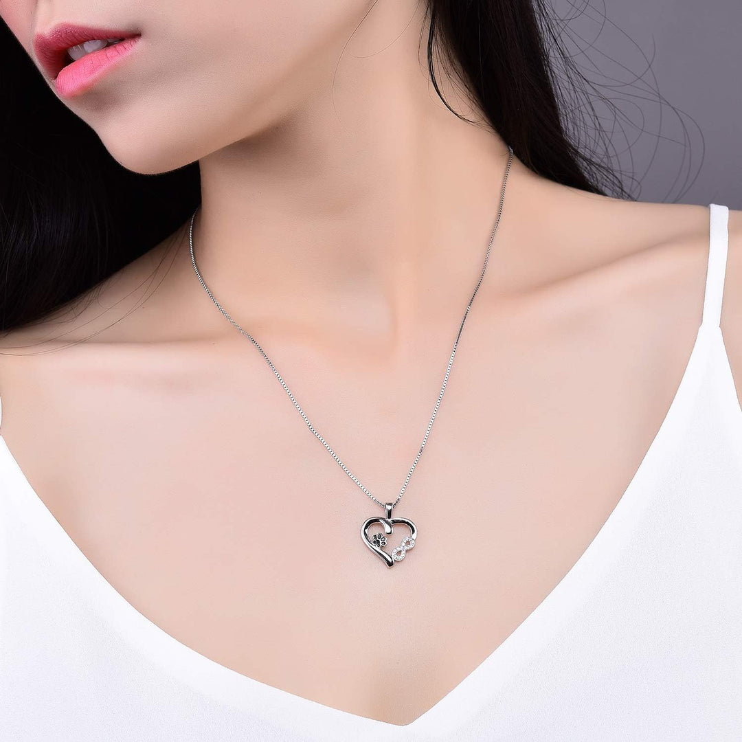 Althea™ | Collier pattes, cœur et infini - 1 + 1 GRATUIT