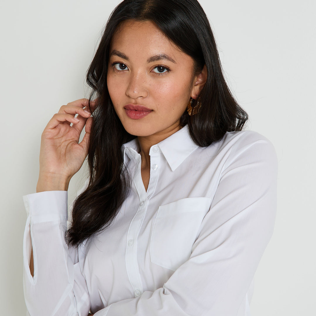 Chemise structurée femme