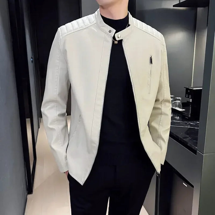 Gaspard™ | Blouson Cuir Moderne