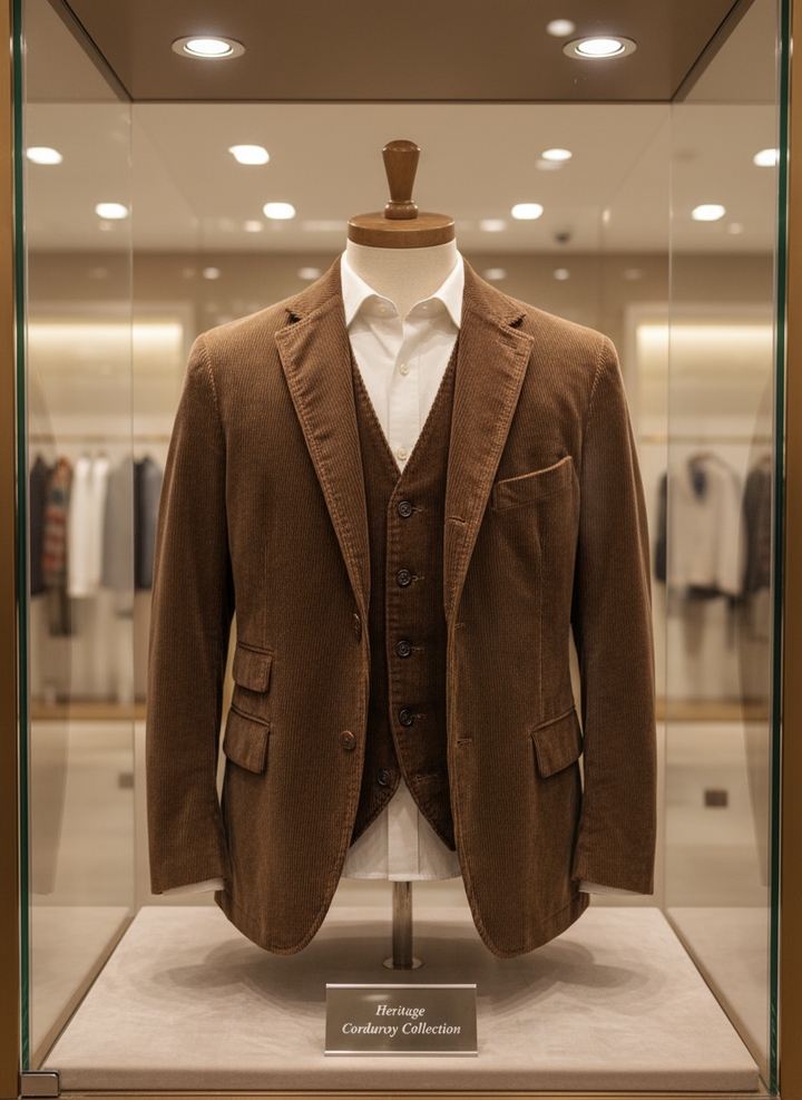 ROSSI ROMA | Veste et gilet vintage élégants